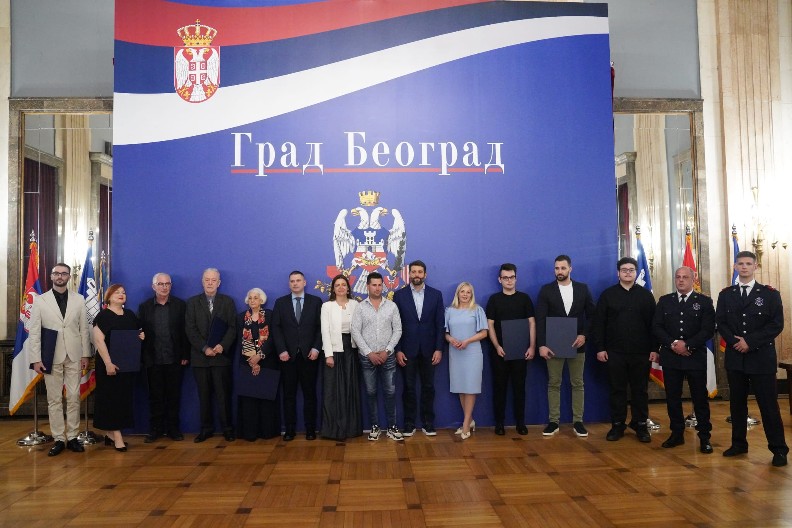 Šapić i Nikodijević uručili Nagradu grada Beograda za 2024. godinu