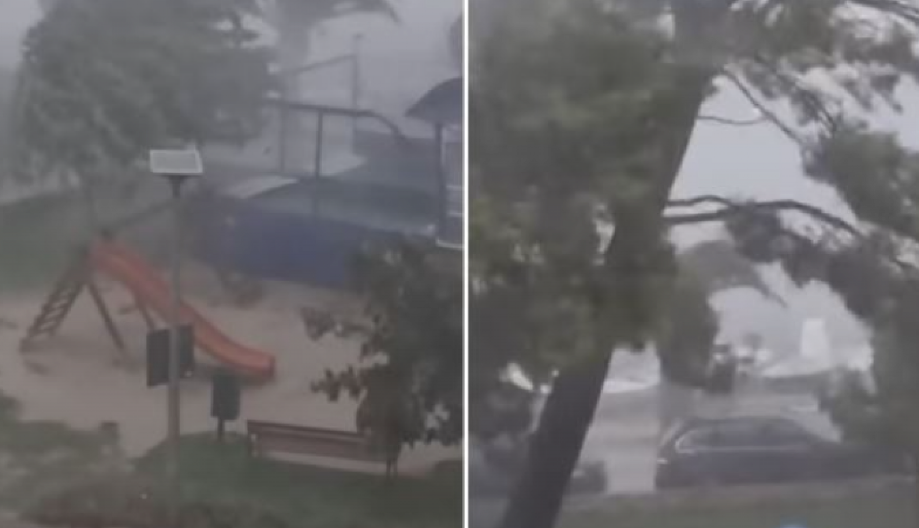 ULICE POPLAVLJENE, AUTOMOBILI UNIŠTENI! Nevreme napravilo haos širom Srbije! Grad lomio sve pred sobom - oglasio se RHMZ (VIDEO)