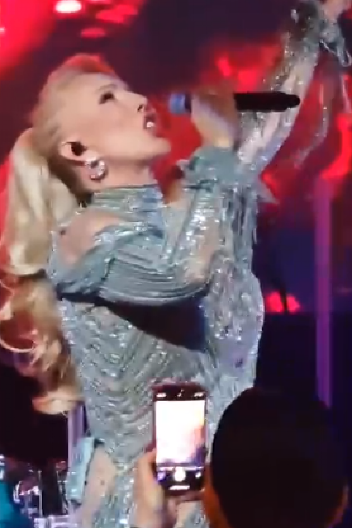 LEPA BRENA NIKAD MLAĐA! Zablistala u Subotici, duga kosa i haljina sa cirkonima duzimaju dah! (VIDEO)