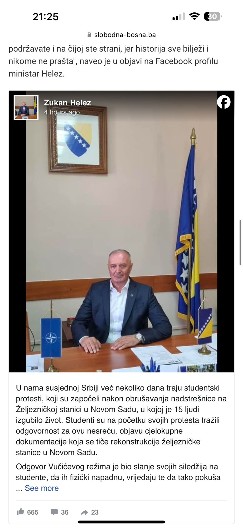 "NE MOŽE DA BUDE SRPSKI AMBASADOR" Helez traži smenu ambasadora BiH u Srbiji