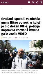 ONI SE HVALE ŠTO SU UNIŠTILI VOZILO HITNE POMOĆI! Opozicioni portal pokušao da relativuzuje zločin, pa ponovo obmanuo javnost