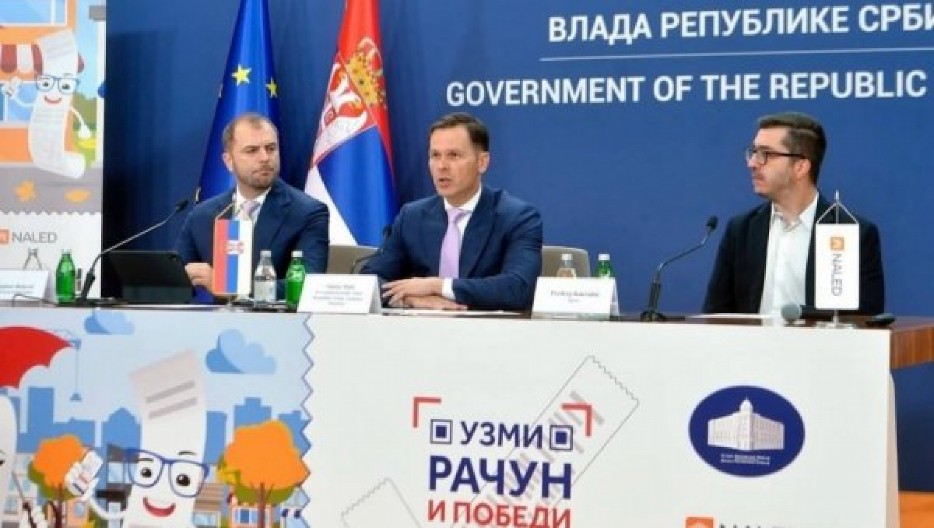 PRVO IZVLAČENJE NA JESEN: Ministar Mali objavio sjajne vesti o igri ''Uzmi račun i pobedi'' (FOTO)