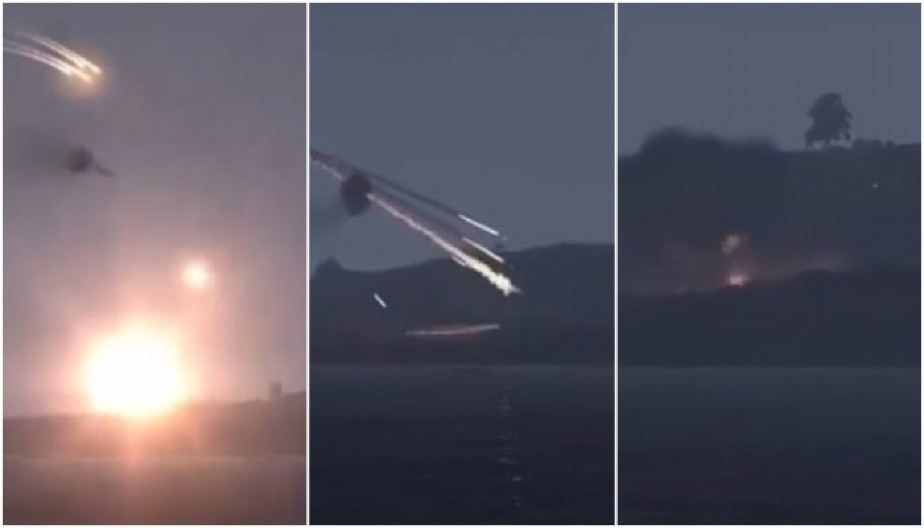 PRVI SNIMAK OBARANJA INDIJSKOG VOJNOG AVIONA Eskalacija je dve zemlje gurnula na ivicu šireg sukoba (VIDEO)