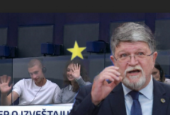 BLOKADERI FOTELJAŠI SE CERILI DOK JE SRBIJA PONIŽAVANA U Brisel i Strazbur se uputili da dobiju inpute i podršku za pokušaje preuzimanja vlasti