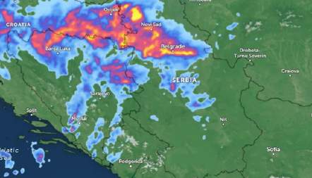 OD JUTROS POTOP U OVIM DELOVIMA SRBIJE A evo gde je moguć čak i grad
