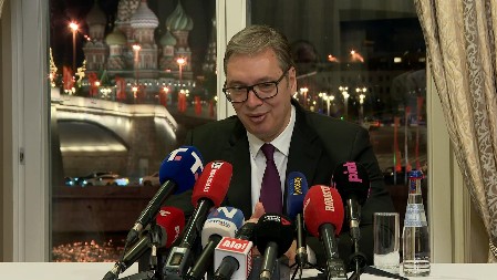 VUČIĆ IZ MOSKVE: Kad me Hrvati napadnu histerično uvek sam zadovoljan