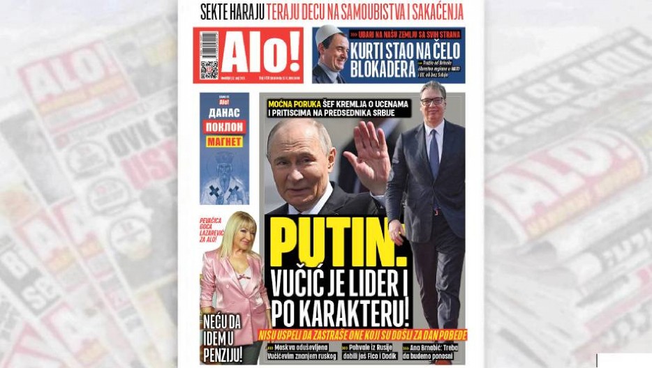 PUTIN: VUČIĆ JE LIDER I PO KARAKTERU! Šef Kremlja o ucenama i pritiscima na predsednika Srbije