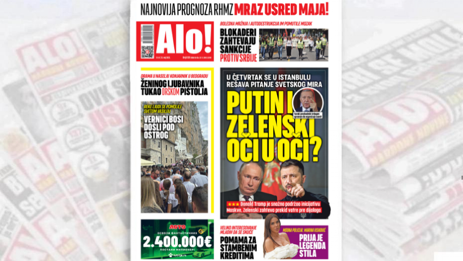 PUTIN I ZELENSKI OČI U OČI? U četvrtak se u Istanbulu rešava pitanje svetskog mira