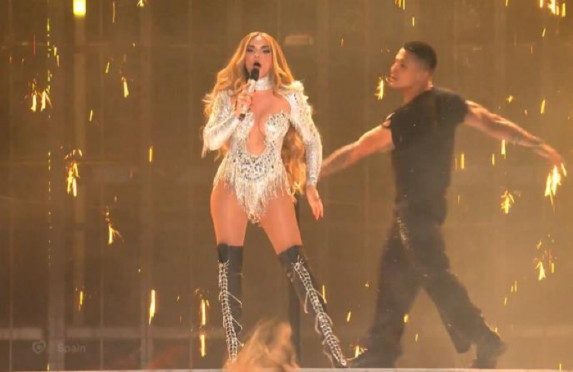 VRELA ŠPANJOLKA ZAPALILA EVROVIZIJU U vrelom izdanju pomutila razum gledaocima, na sceni pokazala sve što je imala