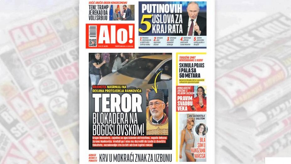 TEROR BLOKADERA NA BOGOSLOVSKOM! Nasrnuli na dekana protojereja Rankovića