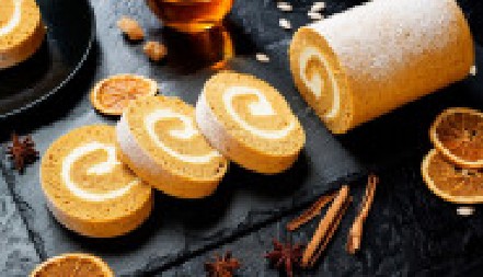 ROLAT SA POMORANDŽOM Kremasti desert savršenog ukusa koji budi sva čula