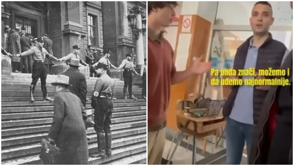 NEKAD NACISTI, A DANAS BLOKADERI Odlučuju ko sme da uđe na fakultet, a ko ne sme! (FOTO/VIDEO)
