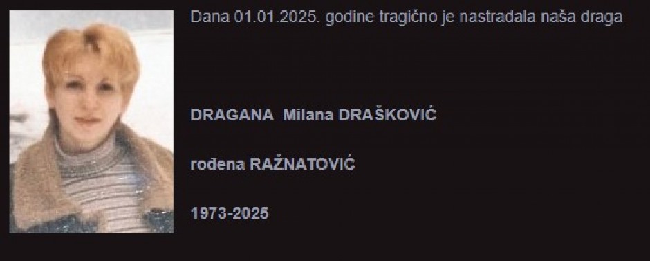 NJIH JE UBIO KRVNIK SA CETINJA Lepe se umrlice po tom crnogorskom gradu u kom je ubijeno njih 12