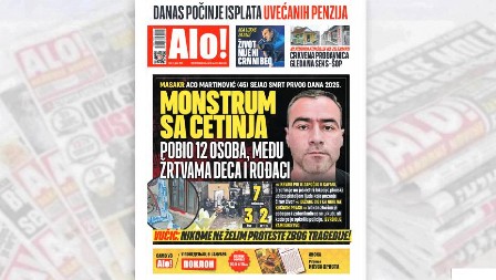 MONSTRUM SA CETINJA! Aco Martinović (45) pobio 12 osoba, među žrtvama deca i rođaci