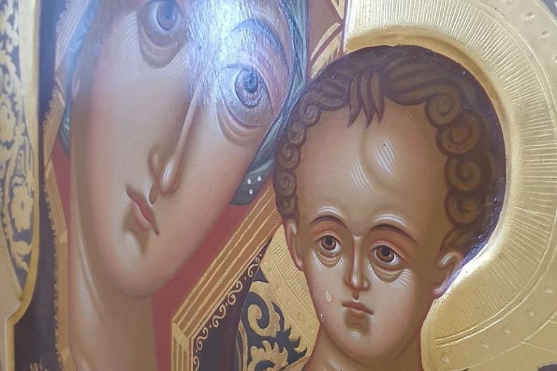 NEVEROVATAN PRIZOR U HRAMU SVETOG ĐORĐA U PRIZRENU! Eparhija saopštila: Ikona plakala sat vremena! (FOTO)