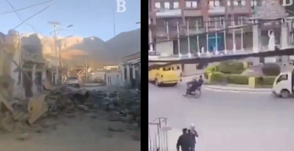 STRAVIČNI SNIMCI RAZORNOG ZEMLJOTRESA Evo trenutka kada je udario, sve se treslo, kuće se rušile (VIDEO)