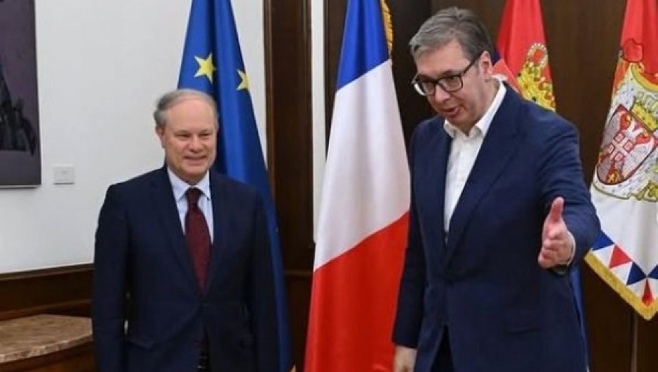 VUČIĆ SA TROKAZOM: Veliku važnost pridajemo strateškoj saradnji i tradicionalnom prijateljstvu Srbije i Francuske