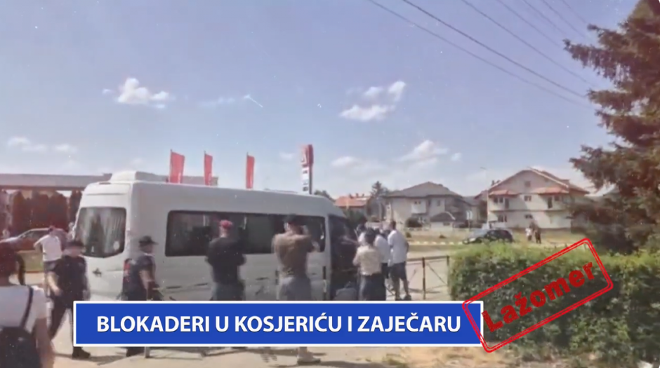 BLOKADERI U KOSJERIĆU I ZAJEČARU Ovo je bio tek deo njihovog ludila (VIDEO)
