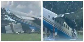 SVI PUTNICI SU PREŽIVELI OVAJ PAD AVIONA Pogledajte na šta liči letelica! (VIDEO)