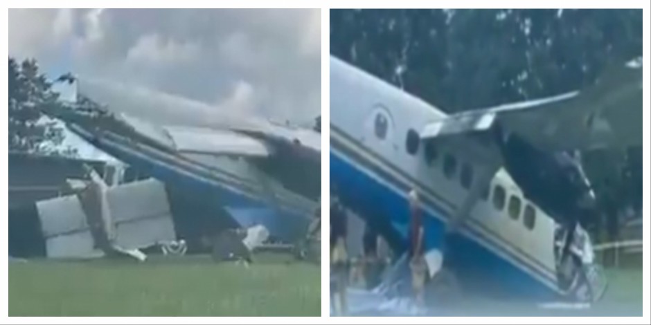 SVI PUTNICI SU PREŽIVELI OVAJ PAD AVIONA Pogledajte na šta liči letelica! (VIDEO)