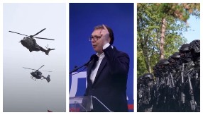 VUČIĆ POKAZAO SPOSOBNOST VOJSKE SRBIJE "Nismo ni slepi, ni glupi da ne vidimo šta se u svetu dešava" ALI UVEK HOĆEMO MIR