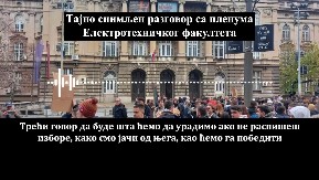 7 MESECI SMO "SAPUNJALI MAČORA" Očajnički potezi blokadera su razotkriveni: Mi smo ti koji organizuju nasilje!