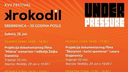 NAJGADNIJA ANTISRPSKA AGENDA NA FESTIVALU "KROKODIL" Dinko Gruhonjić na blokaderskom festivalu ovim filmom stavlja genocidni žig Srbiji