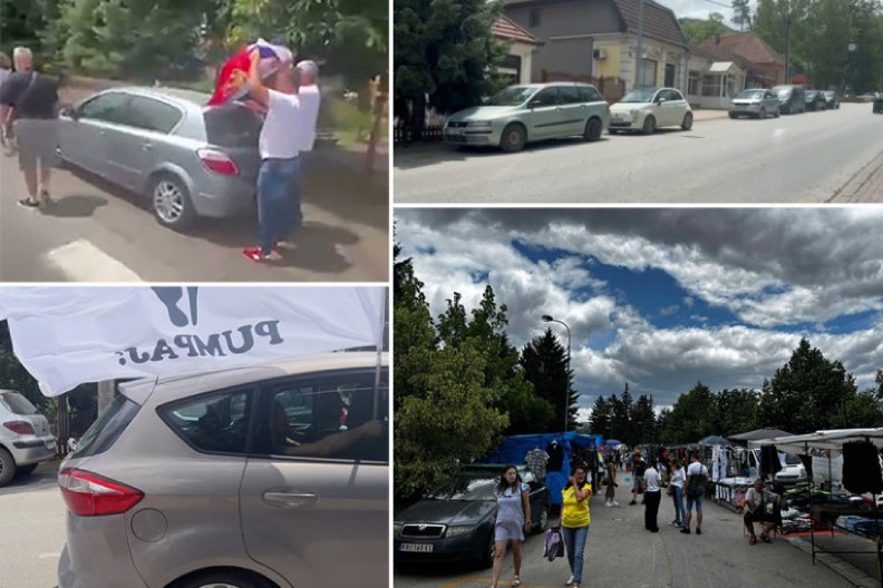 MALA SKUPINA IZ KOSJERIĆA Bahati blokaderi ometaju proslavu najvećeg srpskog praznika