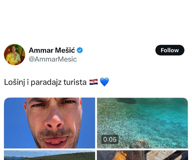 AMAR IZ HRVATSKE RUŠI SRBIJU On je uz kontejner revoluciju, sa sve šahovnicom u srcu! (FOTO)