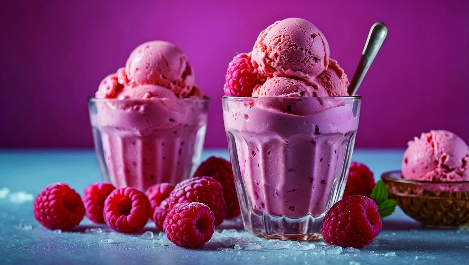DOMAĆI SLADOLED OD MALINA Treba vam samo 3 sastojka, a i dupla mera će biti malo koliko je ukusan