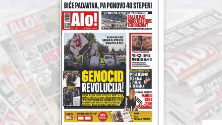 ISPRAVKA -Blokaderi neće Srbima da stave žig sramote na čelo i nisu izjavili da je Srbija genocidna