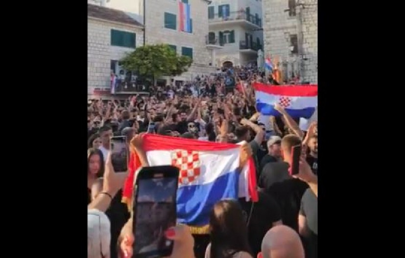 USTAŠKI POKLIČ  "ZA DOM SPREMNI" PONOVO U HRVATSKOJ Miro Bulj se ovoj reakciji nije nadao