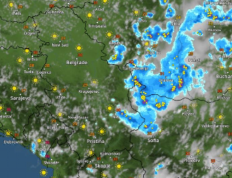 JAKA SUPERĆELIJA STIŽE U NAREDNA 2 SATA Radarski snimci pokazuju - ovo je HAOS koji nam stiže (FOTO)