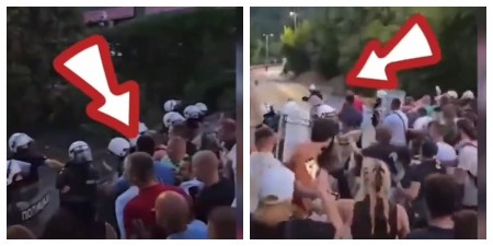 DOKAZ! RASKRINKAN BLOKADERSKI POKUŠAJ DA OBMANU JAVNOST Novaković tvrdi da on i zgubidani nisu napali policajce, ovaj snimak ga demantuje! (VIDEO)