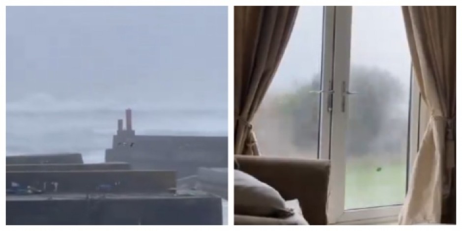 LETELI KROVOVI, HILJADE LJUDI BEZ STRUJE, NASTAO HAOS NA AUTOPUTEVIMA! Prvin snimci strašnog nevremena u Sloveniji (FOTO/VIDEO)