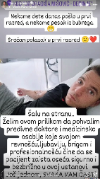 GLUMAC HITNO OPERISAN Oglasio se iz bolnice, evo u kakvom je stanju!