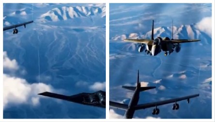 HAOS U SAD! Ruski NUKLEARNI bombarderi u letu ka Americi, američki lovci ih zaustavili iznad Arktika