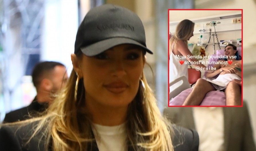 DIRLJIVI TRENUCI U BOLNICI! Senida posetila fana, snimak tera suze na oči (VIDEO)