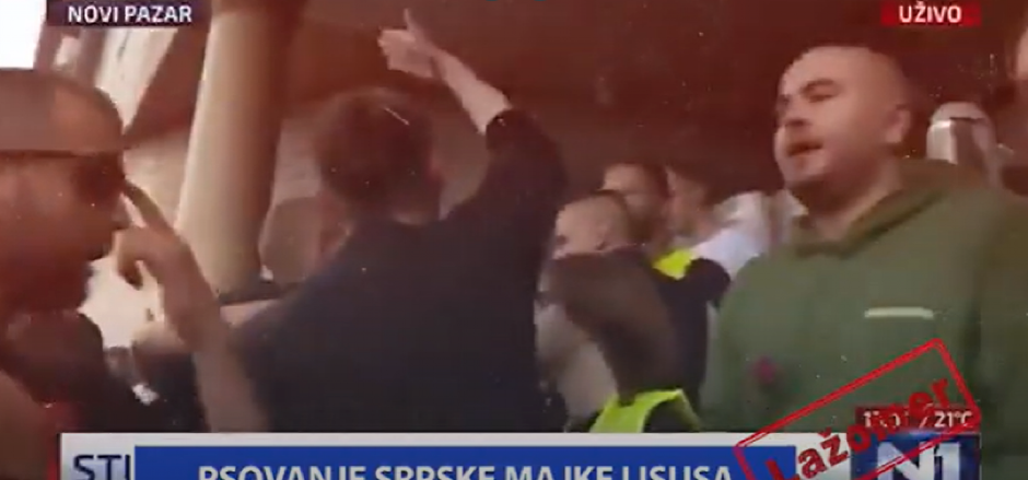 LAŽOMER: Psovanje srpske majke i Isusa (VIDEO)