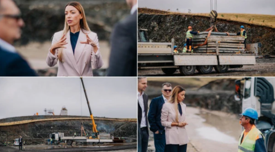 MINISTARSTVO PRIVREDE IZDVOJILO 280 MILIONA DINARA ZA IZGRADNJU RECIKLAŽNOG DVORIŠTA NA ČAJETINI Ministarka Mesarović donela sjajne vesti za meštane