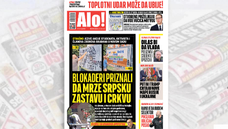 BLOKADERI PRIZNALI DA MRZE SRPSKU ZASTAVU I CRKVU!  STRAŠNO: Jezive akcije u Novom Sadu zgrozile naciju