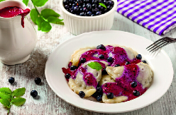 KNEDLE SA BOROVNICAMA Jednostavnost i savršenstvo ukusa u svakom zalogaju