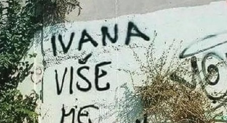 LJUBAVNI GRAFIT IZAZVAO HAOS NA MREŽAMA Ivana mu okrenula leđa, a odgovor koji je dobio nasmejao ceo region! (FOTO)