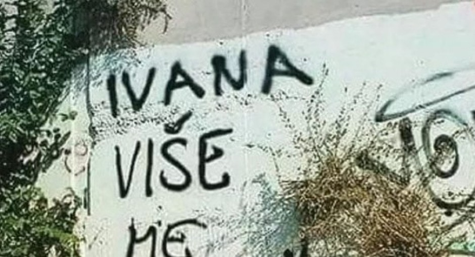 LJUBAVNI GRAFIT IZAZVAO HAOS NA MREŽAMA Ivana mu okrenula leđa, a odgovor koji je dobio nasmejao ceo region! (FOTO)