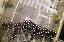 KRVAVI POHOD BLOKADERA TERORISTA! Udarili na policiju, uništili im opremu i nastavljaju teror nad narodom (VIDEO)