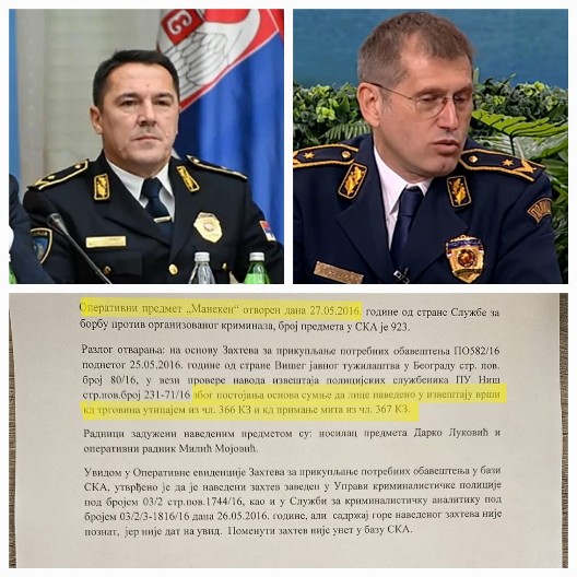 REBIĆ ZATAŠKAO AFERU "MANEKEN": General Živković uzimao 5.000 evra za zaposlenje u MUP-u, sada glumi principijelnog oca blokadera!