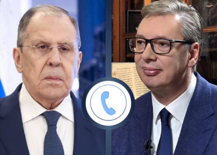 "DOGOVODILI SMO DALJE UČEŠĆE U ZAJEDNIČIM PROJEKTIMA" Vučić razgovarao sa Lavrovom: Obavesio sam ga o situaciji u BiH i na KiM