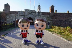 GRAĐANIMA PREDSTAVLJENE  MASKOTE EXPA 2027 Oživele duh igre širom Srbije (FOTO)