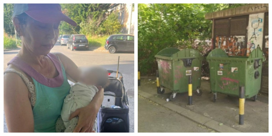 POZNATO GDE SE SADA NALAZI BEBA KOJA JE PRONAĐENA PORED KONTEJNERA U ZEMUNU Prolaznica je spasla, majka uhapšena