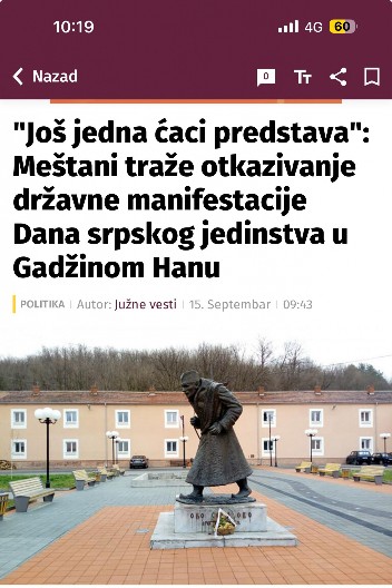 MRZE SVE ŠTO JE SRPSKO Šolakov medij sad izmišlja nezadovoljne građane koji "neće" proslavu Dana srpskog jedinstva, slobode i nacionalne zastave